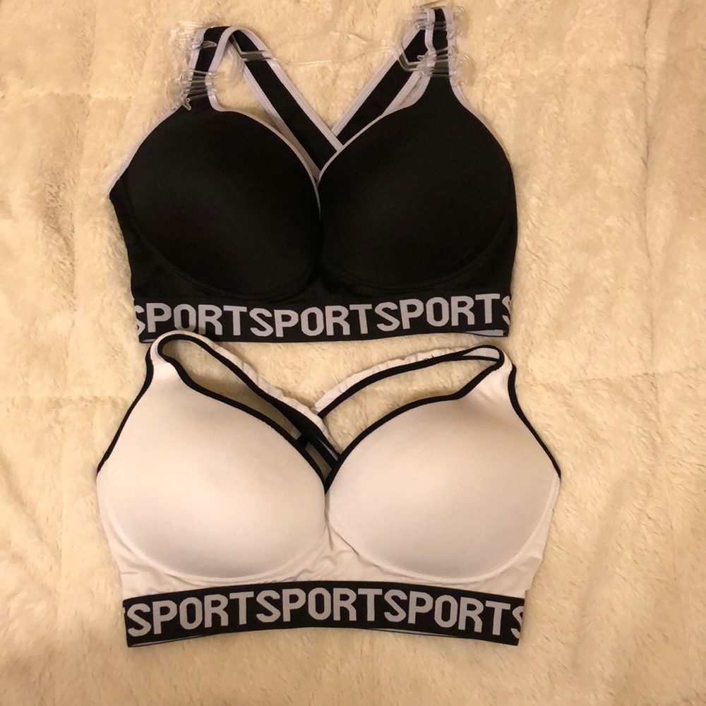 2 sports bras